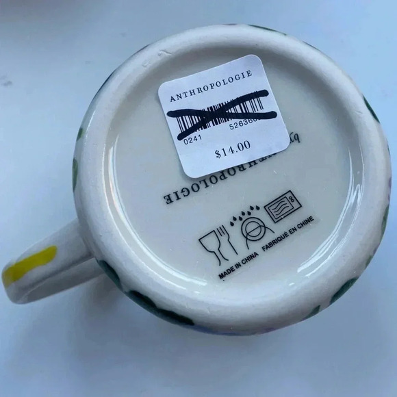 NWT Anthropologie Dawn Monogram “M” Mug - Picture 5 of 11